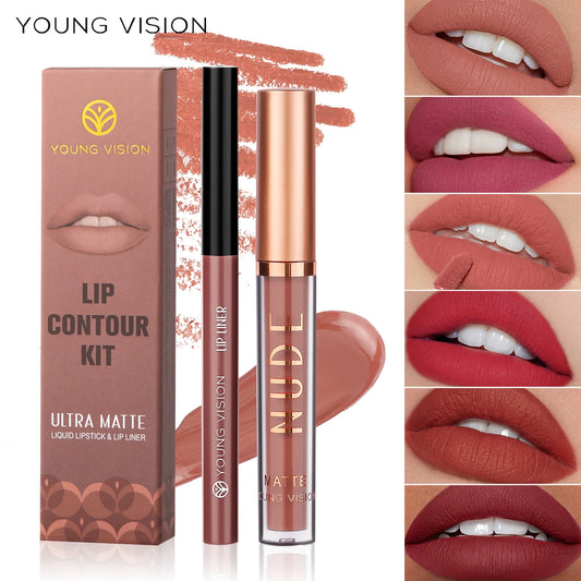 YOUNG VISION 2-Color Lip Liner Set